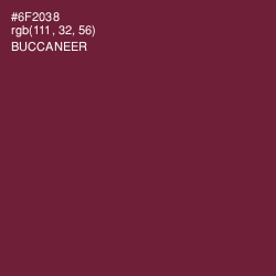 #6F2038 - Buccaneer Color Image