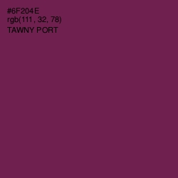 #6F204E - Tawny Port Color Image