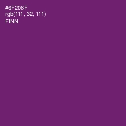 #6F206F - Finn Color Image