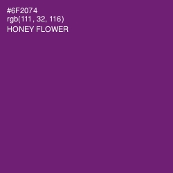 #6F2074 - Honey Flower Color Image