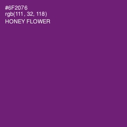 #6F2076 - Honey Flower Color Image