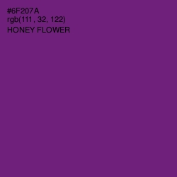 #6F207A - Honey Flower Color Image