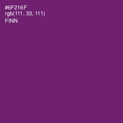 #6F216F - Finn Color Image