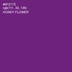 #6F217E - Honey Flower Color Image