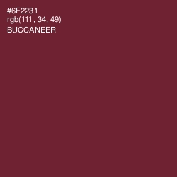 #6F2231 - Buccaneer Color Image