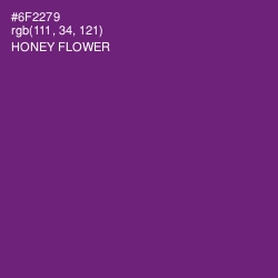 #6F2279 - Honey Flower Color Image