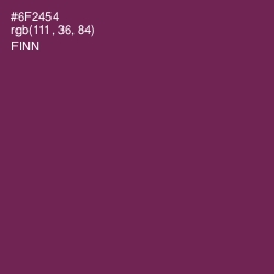 #6F2454 - Finn Color Image