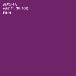 #6F246A - Finn Color Image