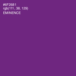 #6F2681 - Eminence Color Image