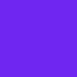 #6F26F1 - Purple Heart Color Image