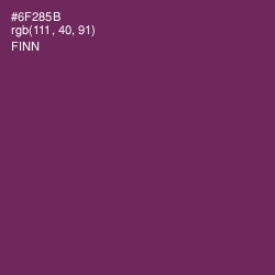 #6F285B - Finn Color Image