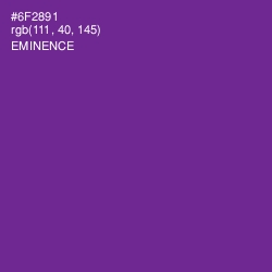 #6F2891 - Eminence Color Image