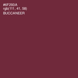 #6F293A - Buccaneer Color Image