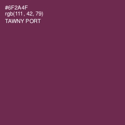 #6F2A4F - Tawny Port Color Image