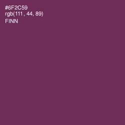 #6F2C59 - Finn Color Image