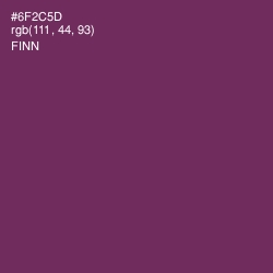 #6F2C5D - Finn Color Image