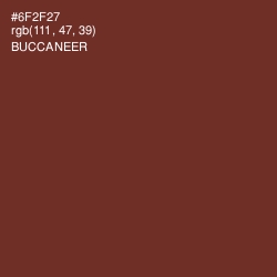 #6F2F27 - Buccaneer Color Image