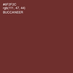 #6F2F2C - Buccaneer Color Image