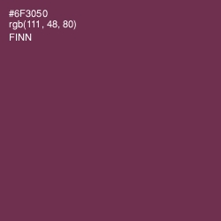 #6F3050 - Finn Color Image