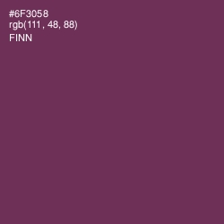 #6F3058 - Finn Color Image