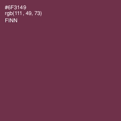 #6F3149 - Finn Color Image