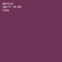 #6F3155 - Finn Color Image