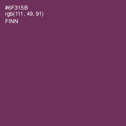 #6F315B - Finn Color Image