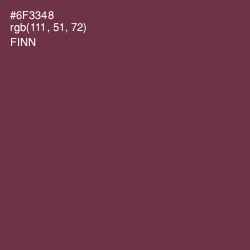 #6F3348 - Finn Color Image