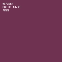 #6F3351 - Finn Color Image