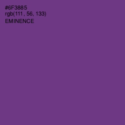 #6F3885 - Eminence Color Image