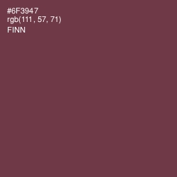 #6F3947 - Finn Color Image