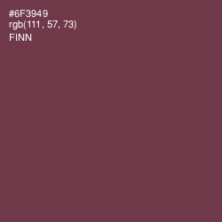 #6F3949 - Finn Color Image