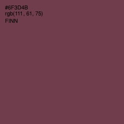 #6F3D4B - Finn Color Image