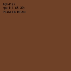 #6F4127 - Pickled Bean Color Image