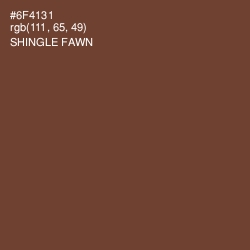 #6F4131 - Shingle Fawn Color Image