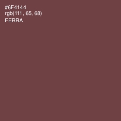 #6F4144 - Ferra Color Image