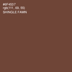 #6F4537 - Shingle Fawn Color Image