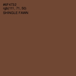 #6F4732 - Shingle Fawn Color Image