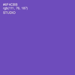 #6F4CBB - Studio Color Image