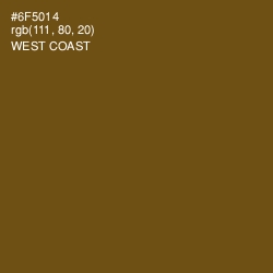 #6F5014 - West Coast Color Image