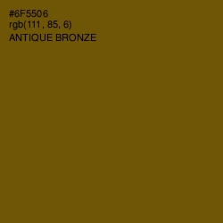 #6F5506 - Antique Bronze Color Image