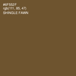 #6F552F - Shingle Fawn Color Image