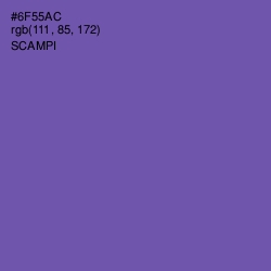 #6F55AC - Scampi Color Image