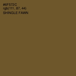 #6F572C - Shingle Fawn Color Image