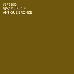 #6F580D - Antique Bronze Color Image
