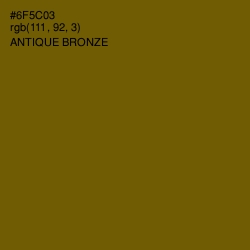 #6F5C03 - Antique Bronze Color Image