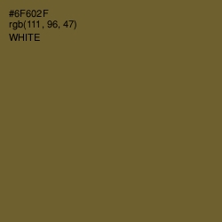 #6F602F - Yellow Metal Color Image