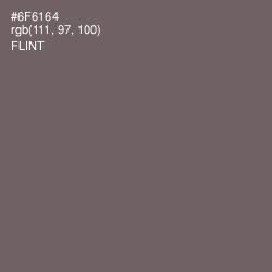 #6F6164 - Flint Color Image