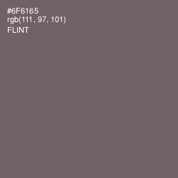 #6F6165 - Flint Color Image