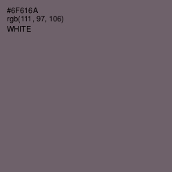 #6F616A - Dove Gray Color Image